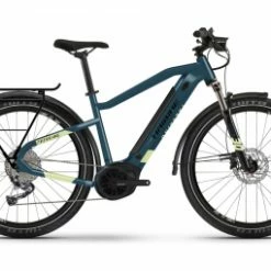 Haibike VTC ÉLECTRIQUE TREKKING 5 M3100 9V BLEU JAUNE