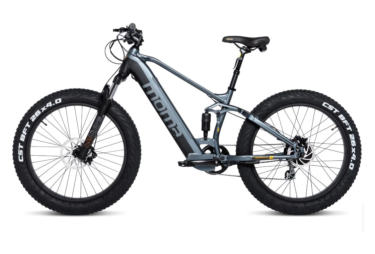 MOMA BIKES VTT, FATBIKE 26 PRO, EQUIPPED FULL SHIMANO, LITHIUM INTEGRADA 48V 11 MOMA BIKES VTT, FATBIKE 26 PRO, EQUIPPED FULL SHIMANO, LITHIUM INTEGRADA 48V – Image 9