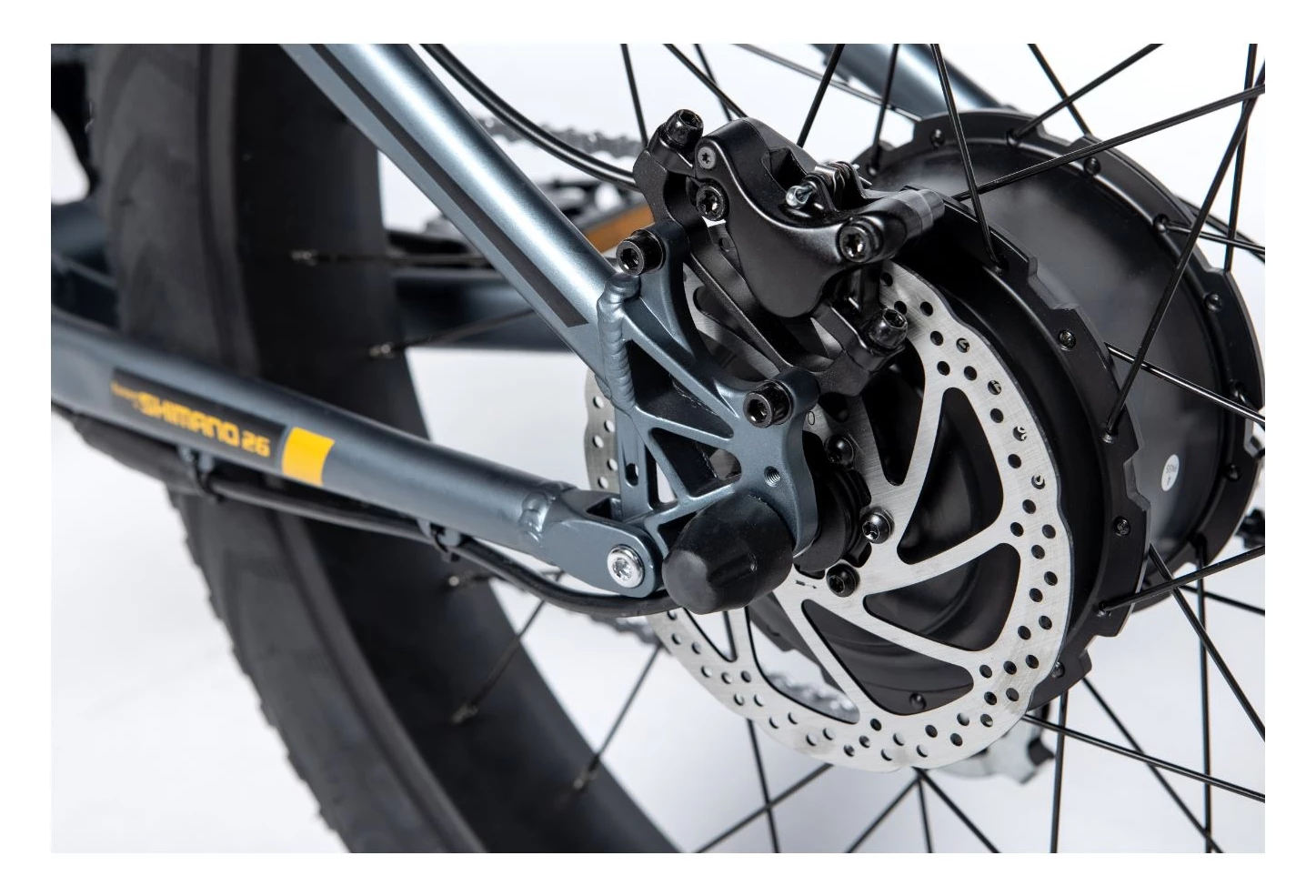 MOMA BIKES VTT, FATBIKE 26 PRO, EQUIPPED FULL SHIMANO, LITHIUM INTEGRADA 48V 7 MOMA BIKES VTT, FATBIKE 26 PRO, EQUIPPED FULL SHIMANO, LITHIUM INTEGRADA 48V – Image 5