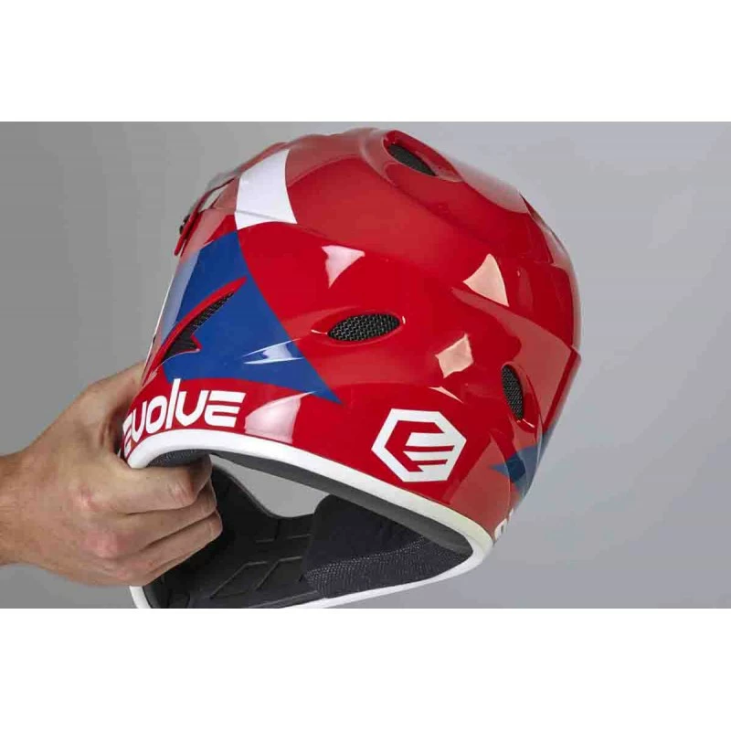 CASQUE BMX INTEGRAL EVOLVE STORM GLOSS RED 4 CASQUE BMX INTEGRAL EVOLVE STORM GLOSS RED – Image 2