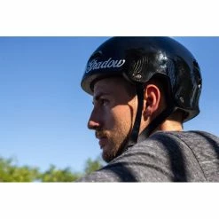 CASQUE SHADOW BMX CLASSIC GLOSS BLACK -Magasins de vélos électriques bon marché casque shadow bmx classic gloss black 2