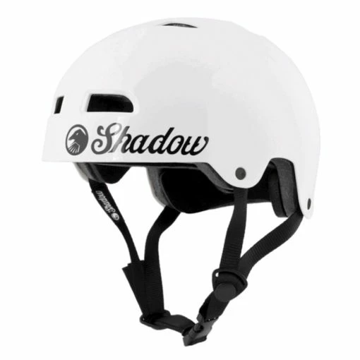 CASQUE SHADOW BMX CLASSIC GLOSS WHITE 15 CASQUE SHADOW BMX CLASSIC GLOSS WHITE -Magasins de vélos électriques bon marché casque shadow bmx classic gloss white