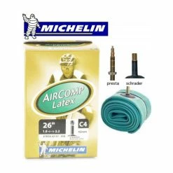 Chambre à Air MICHELIN C4 Latex 26"x1.90/2.20 Schrader