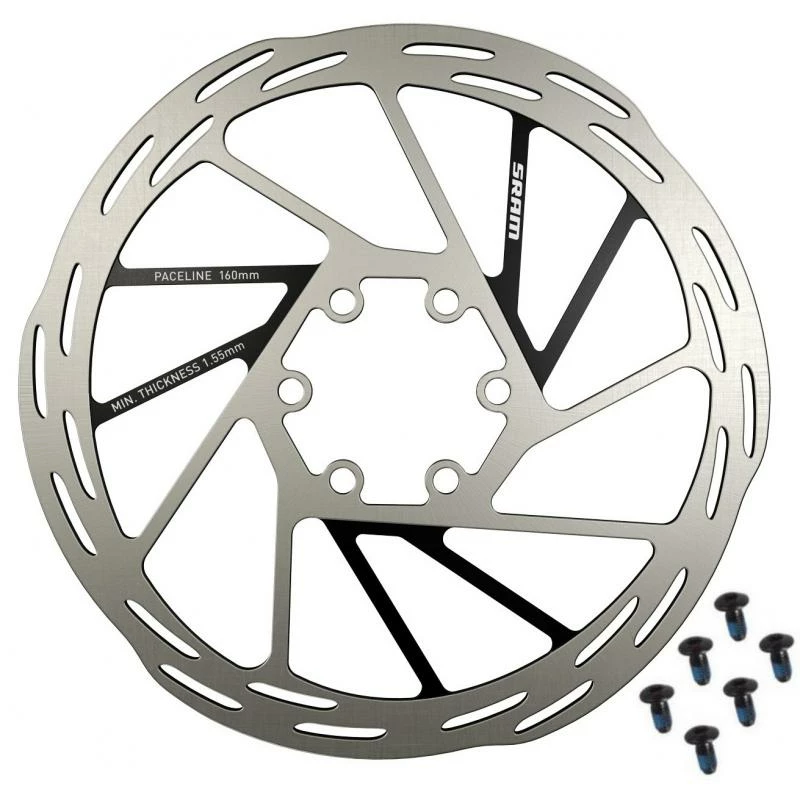 Disque SRAM PACELINE 6 Trous - 160mm 3 Disque SRAM PACELINE 6 Trous - 160mm