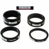Entretoises SB3 Spacers Alu 1-1/8 Noir LOT DE 4
