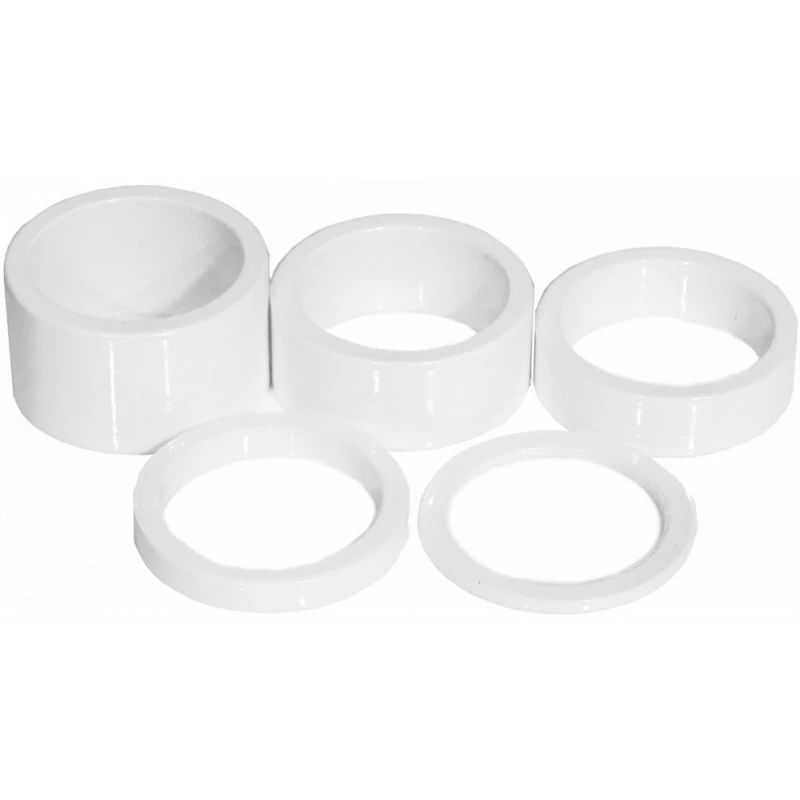 Entretoises TRIVIO Aluminium Blanc 1-1/8" 3 Entretoises TRIVIO Aluminium Blanc 1-1/8"