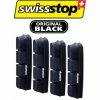 Patins SWISSSTOP Race Pro Black (Campagnolo) X4 -Magasins de vélos électriques bon marché patins swissstop race pro black campagnolo x4