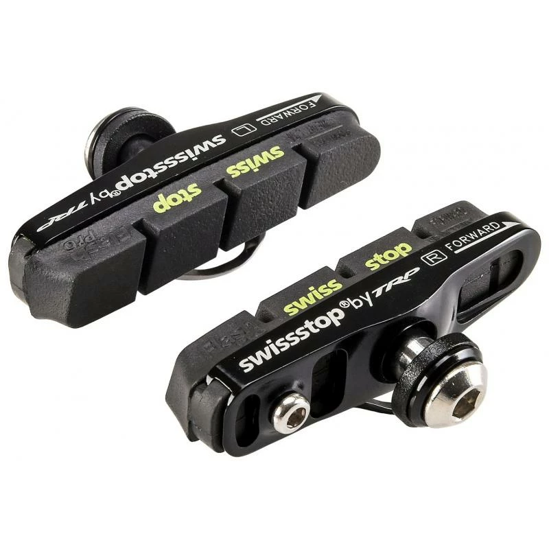 Portes Patins SWISSSTOP FULL FLASH PRO (Shimano) X2 - Carbone 3 Portes Patins SWISSSTOP FULL FLASH PRO (Shimano) X2 - Carbone